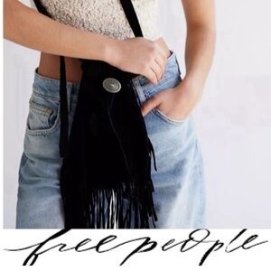 Free People Calamity Suede Crossbody Bag❤️ NWT